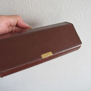 Valentino Leather Vintage Eyeglass Case